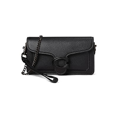 COACH Polished Pebble Tabby Wristlet Women
