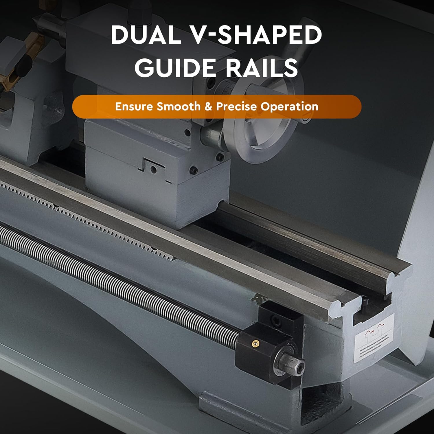 Dual V-Shaped Guide Rails