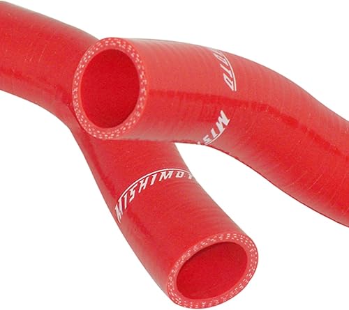 Miniatura 2 de Mishimoto MMHOSE-MIA-99RD - Manguera de radiador de silicona compatible con Mazda MX-5 Miata 1999-2005 color rojo