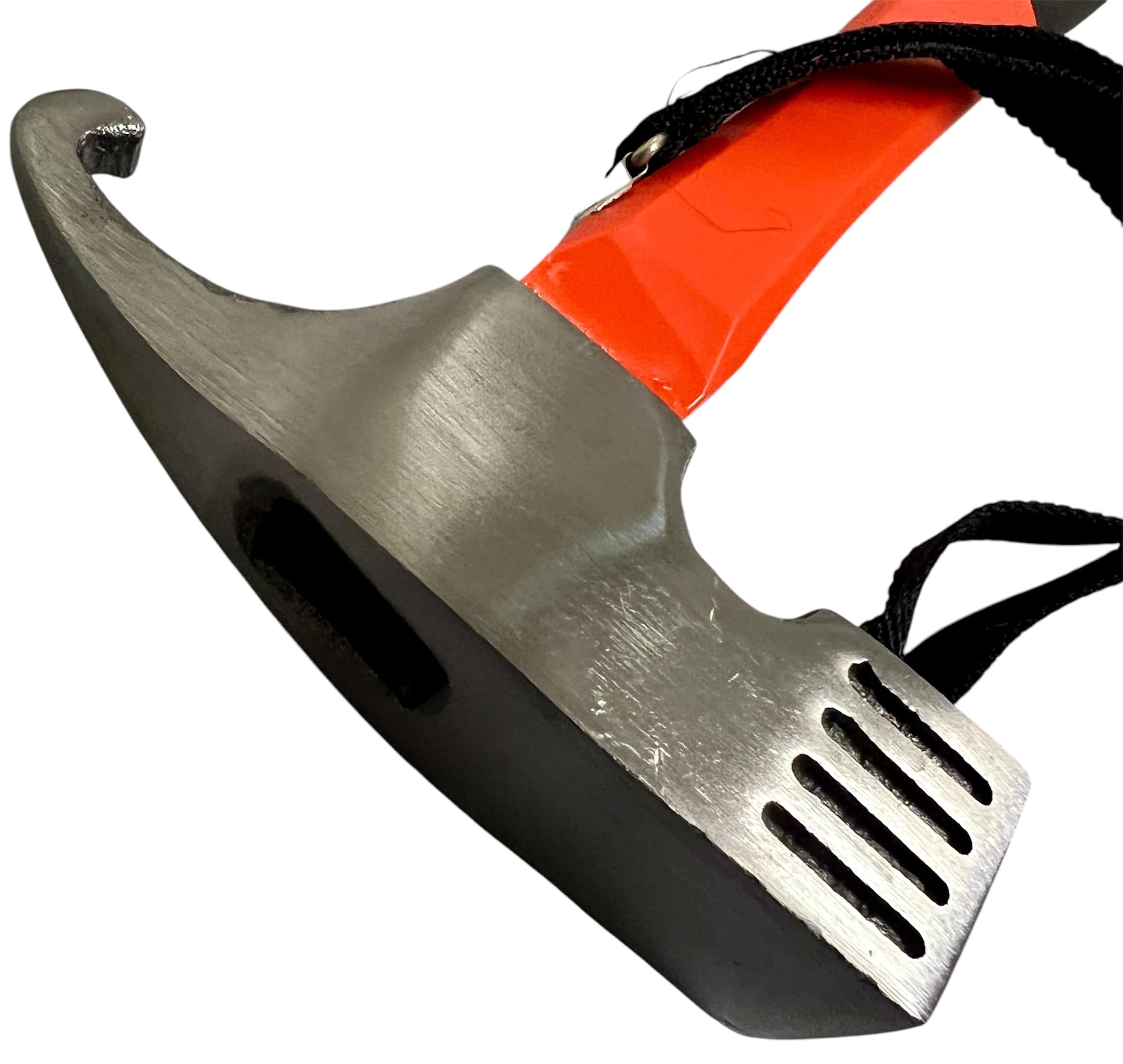 Marteau de tente avec extracteur de sardines – Marteau de camping avec dragonne – Marteau de camping pratique et robuste pour tente et arracher les piquets – Idéal pour tente, sol dur et