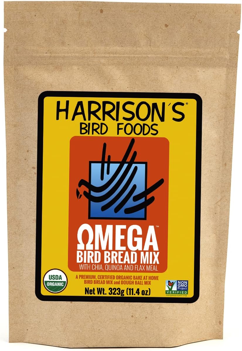 Harrison's Bird Foods Certified Organic NonGMO Omega Bird