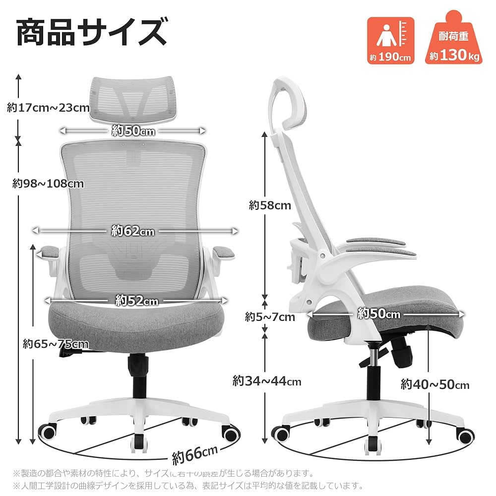 グレー メッシュ デスクチェア 3Dヘッドレスト ✨値下がりました￼ Amazon | 【3Dで支える2重メッシュ】 NEOCHAIR オフィスチェア