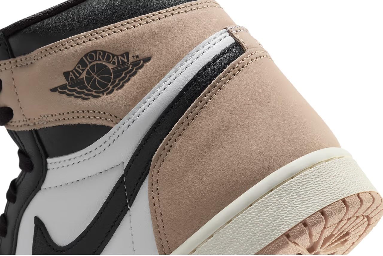 NIKE Jordan Women's 1 Retro HI OG Black/Legend MD Brown-White (FD2596 021) - 12