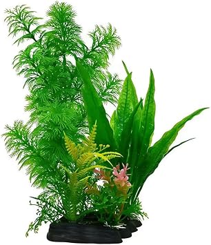 28cm Green Plastic Aquarium Plants Artificial Water Plants Fish Tank Decorations Aquarium Accessories