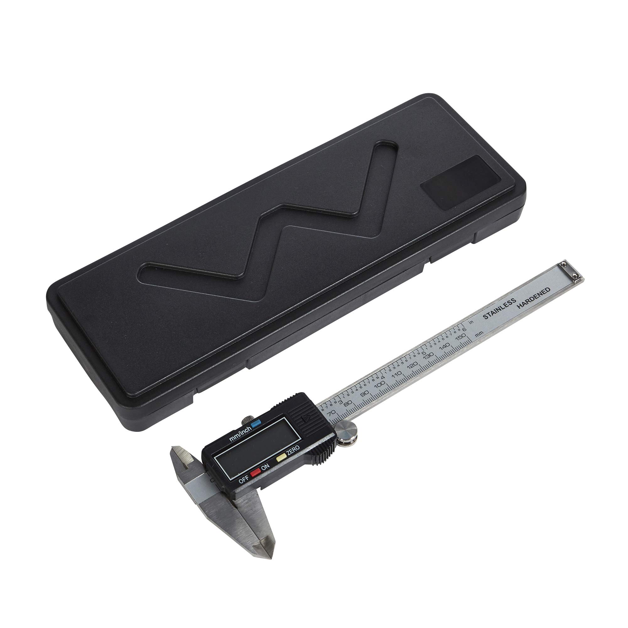Digital Vernier Calipers | 150mm 0-6" Inch/Mm Conversion | Stainless Steel Measuring Tool | Precision Adjustment | Depth Gauge