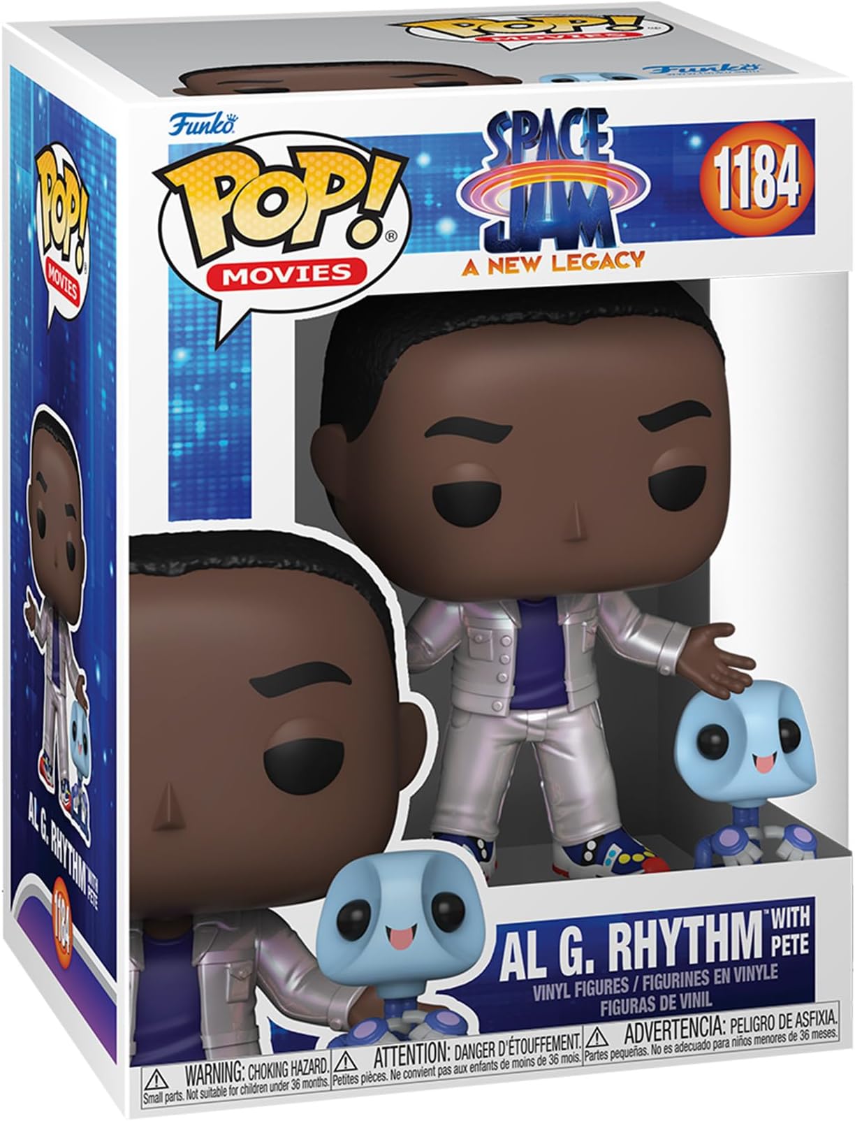 POP Buddy: Space Jam 2 - AI G with Pete, Multicolor
