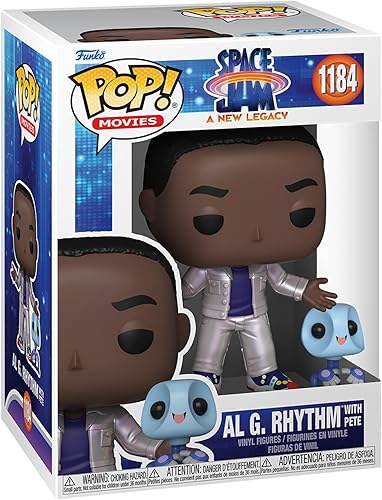 Funko POP Buddy Space Jam 2 - AI G con Pete, Multicolor