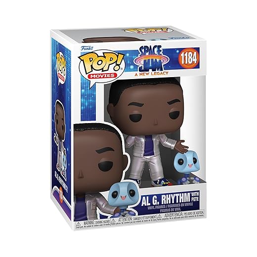 Pop Funko &Amp; Buddy: Space Jam 2 - Ai G With Pete, Multicolor
