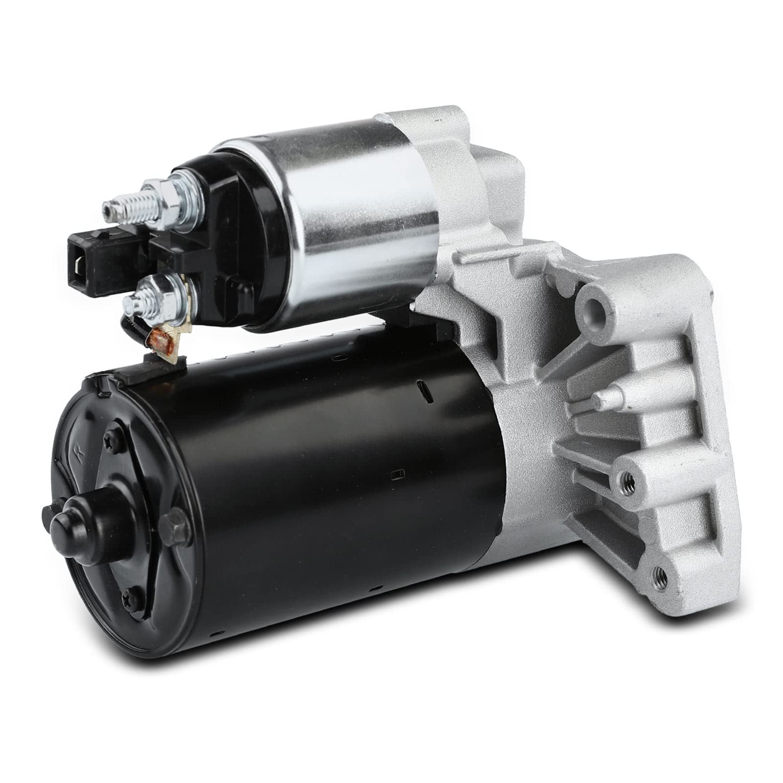 Frankberg Motore di avviamento Auto 1,1 KW/12 V/10 denti Compatibile con 207 CC WD 208 I CA CC 207 WA WC C3 II SC M.i.n.i R56 Replace# 75500178004 | Compatibile con C4 II NC, DS5, 308 II L3 LB LH LP LW, M.i.n.i Cabriolet R57, C3 Aircross II 2C 2R, M.i.n.i