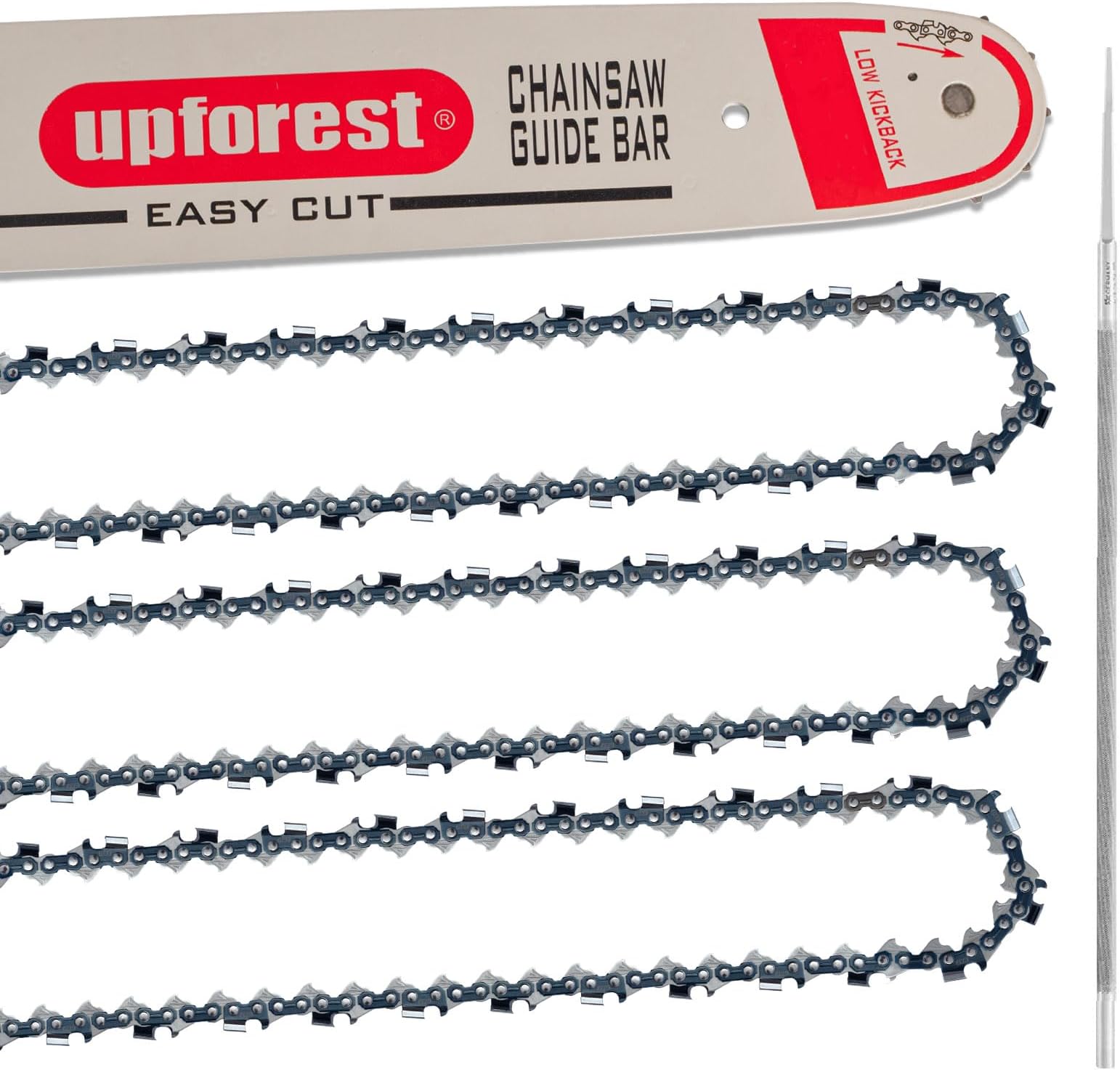 14 Inch Chainsaw Guide Bar and Chain Combo 3/8" LP Pitch .043" Gauge 50 Drive Links- 61PMM3 50 Fits STIHL MS170, MS180C, MS193T, MS194T - 36100050050, R50 (AS14450BQ1L)