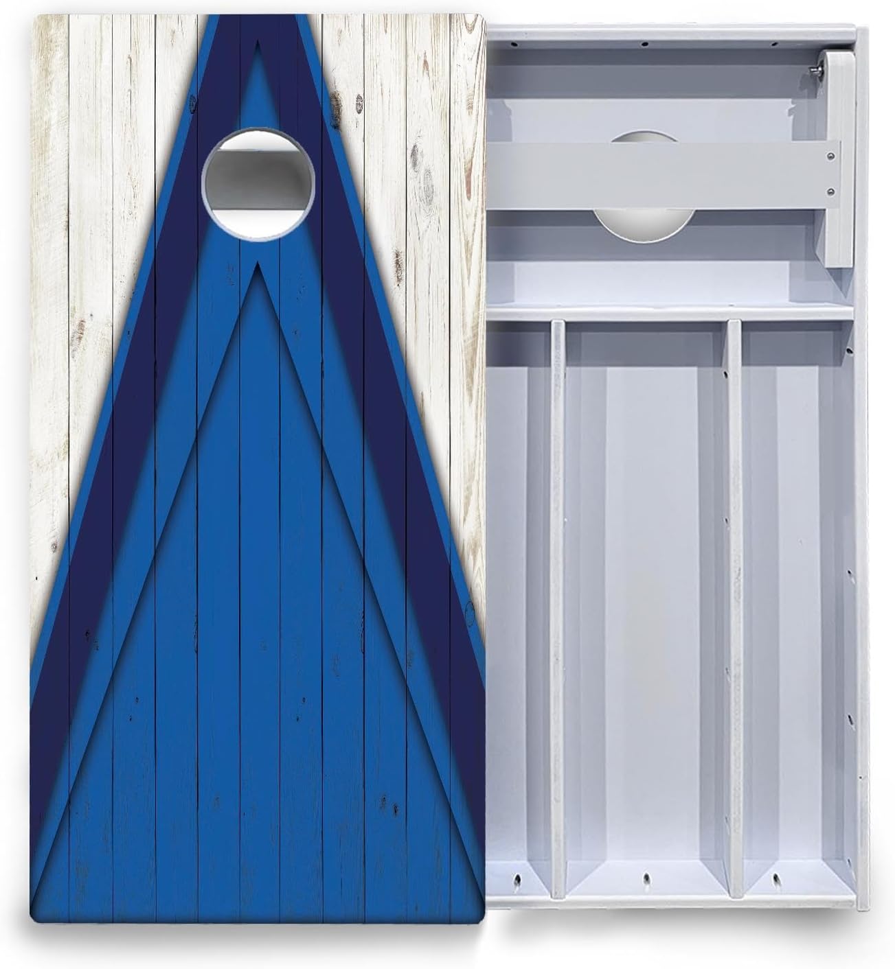 Cornhole Solutions All-Weather Cornhole Boards Set – Regulation 2x4 ft Boards with 8 Bags, UV Printed & UV Clear Coat, Reinforced Folding Legs, Premium Outdoor Game
