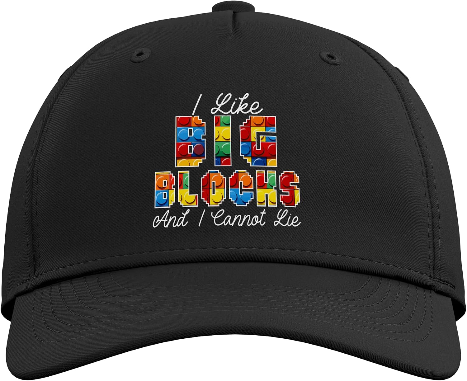 Master Builder Bricks Blocks Play Toys Adjustable Baseball Hat image 2