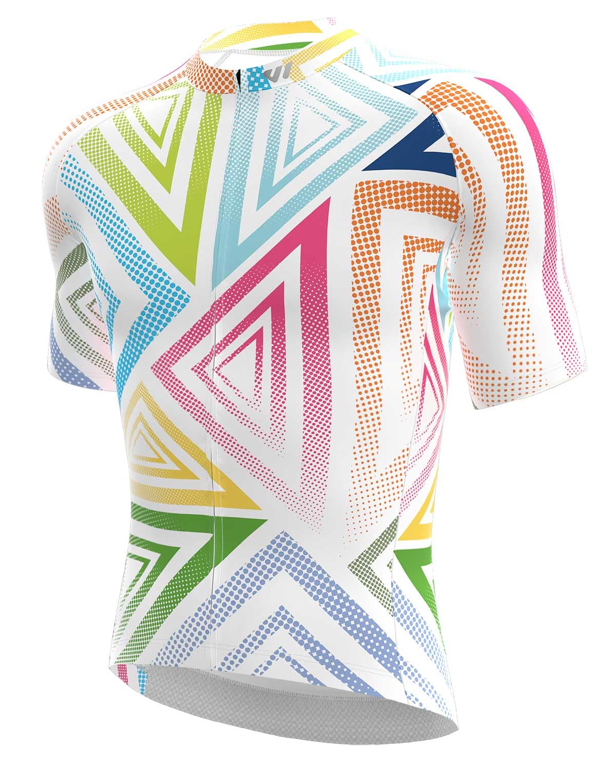 Wulibike Radtrikot Herren Regular Fit | Fahrradtrikot für Einsteiger. Atmungsaktives Rennrad Trikot mit durchgehendem Reißverschluss, 3 Taschen, Reflektorstreifen