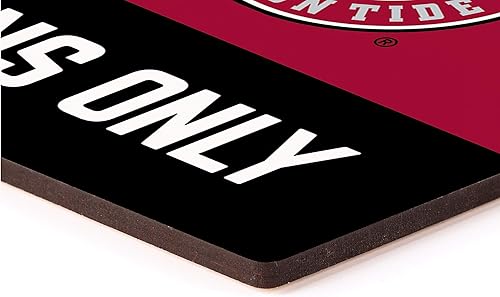 Miniatura 4 de P. Graham Dunn Imán de madera MDF solo para fanáticos de la marea carmesí de la Universidad de Alabama de 2,75 x 2,75