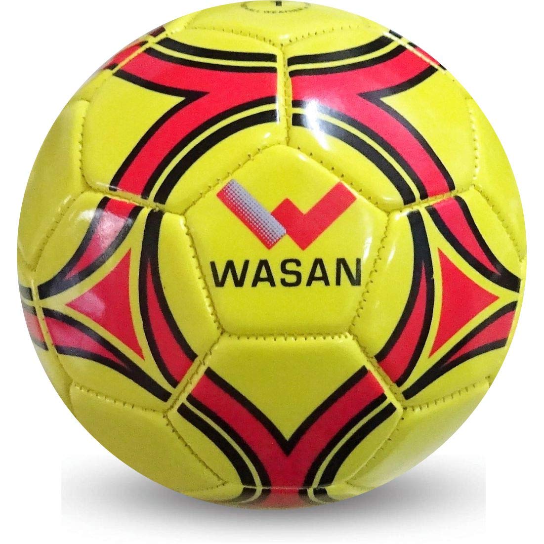 Wasan Mini Football for Kids Upto 6 Years to Play at Home/Garden - Yellow and Red, Size 1 (B01AUT3CLO) Amazon Price History, Amazon Price Tracker