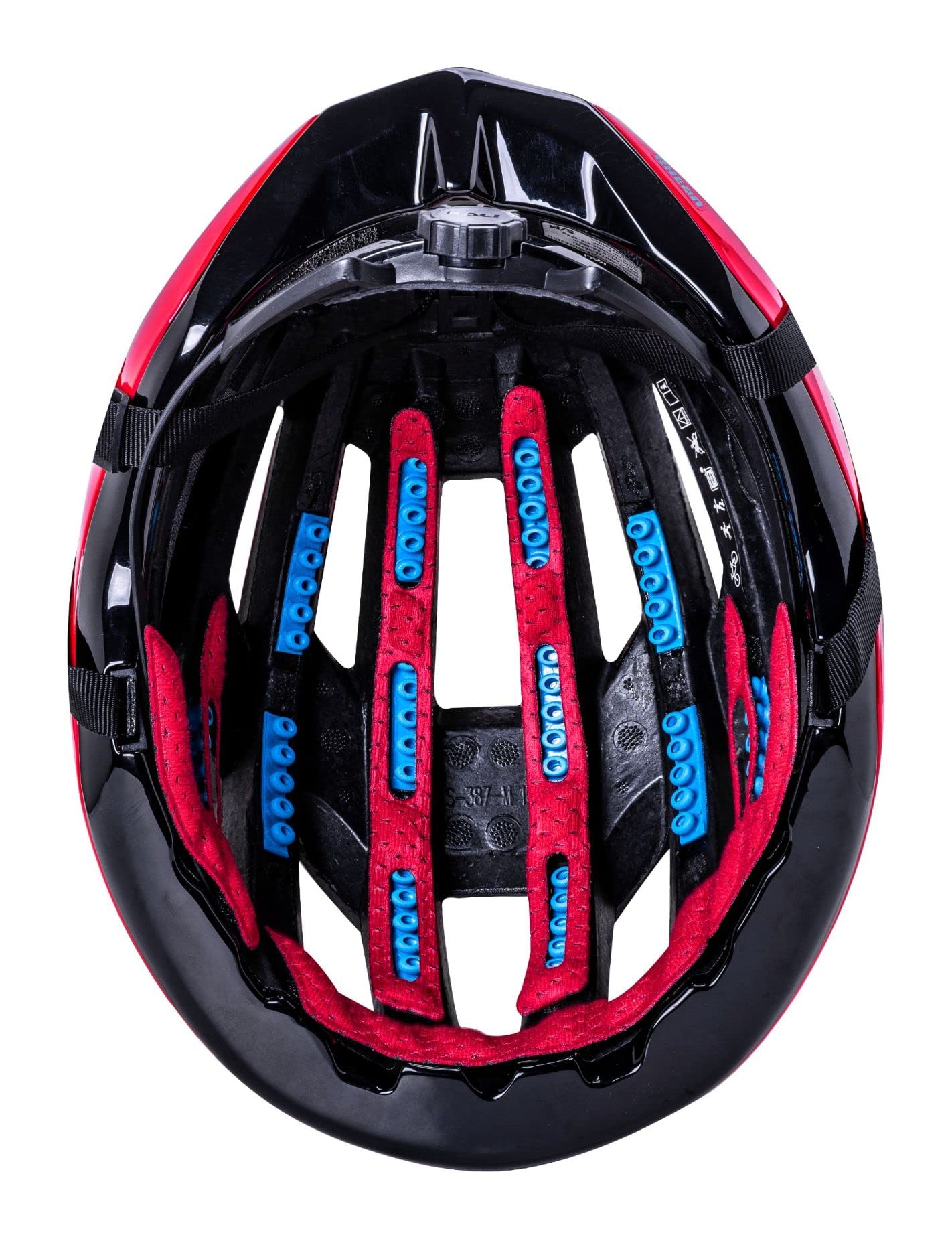 Kali Protectives Kask Grit (mały/średni, błyszczący czerwony)