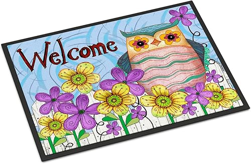 Miniatura 310 de Caroline's Treasures PJC1117JMAT - Felpudo para puerta delantera de 24 x 36 pulgadas, tapete antideslizante lavable de pelo bajo, 24 x 36 pulgadas