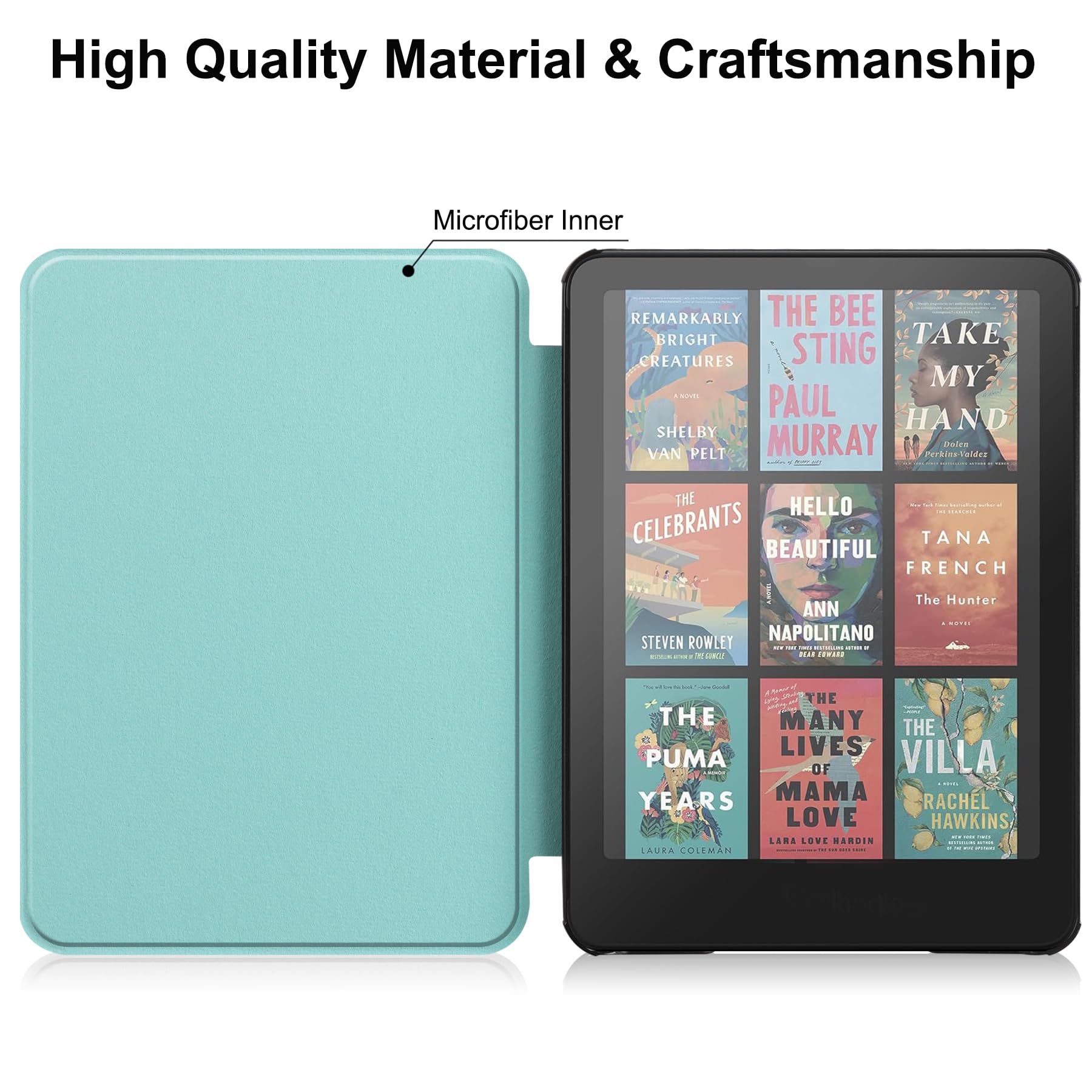 HGWALP Case for 7 inch Kindle Paperwhite(12th Generation, 2024)&Kindle Colorsoft Signature Edition (1st Gen,2024),Slim Lightweight Shell Protective Cover with Auto Sleep/Wake for Kindle Paperwhite-SPB - 4