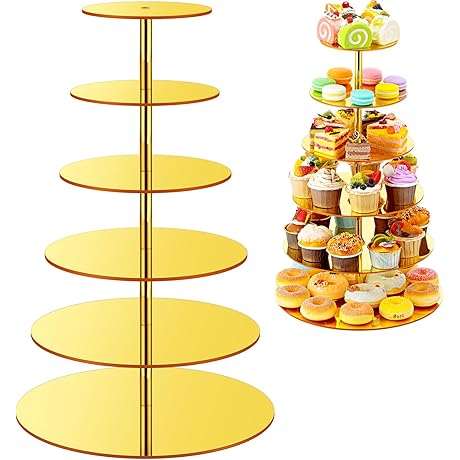 Jinei 6 Tier Cupcake Stand: An Enchanting Culinary Masterpiece