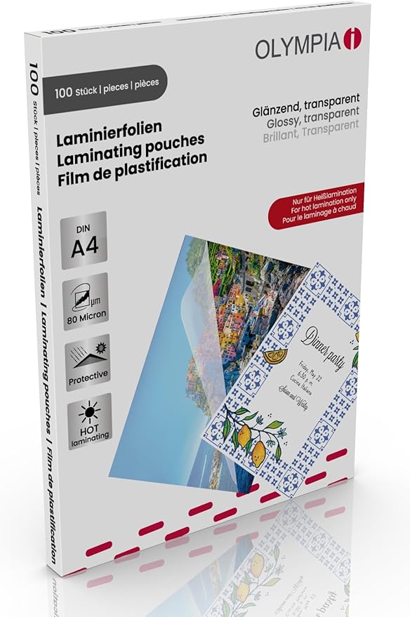 Olympia 9166 - Fundas para plastificar