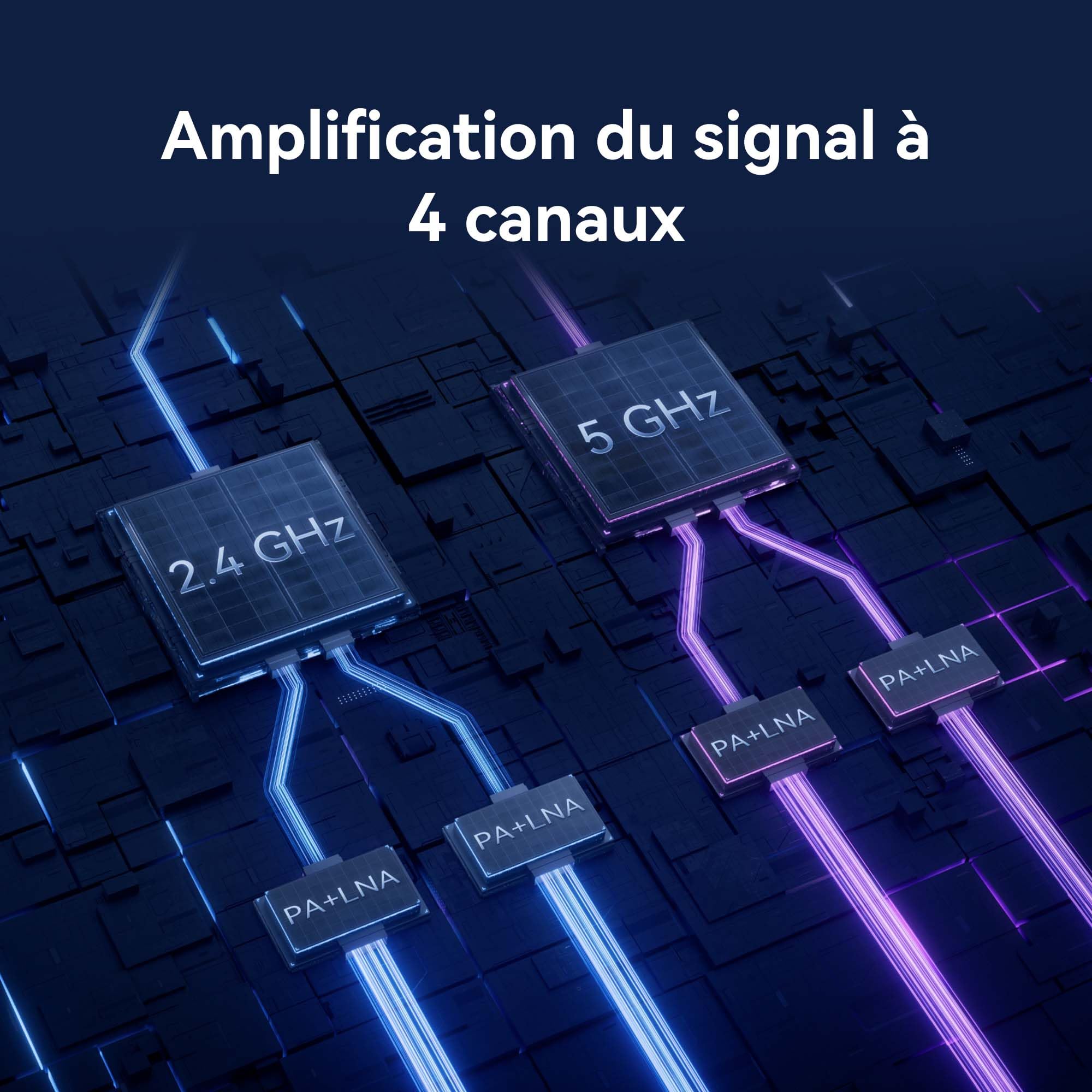 HUAWEI WiFi Mesh X1 Pro Router 2 Packs, Wi-FI 7 Double Bande de 3,6 Gbit/s, Antenne maillée transversale, 4 Ports 2.5 GE, Conception esthétique pour la Maison, Garantie de 30 Mois, Jeux