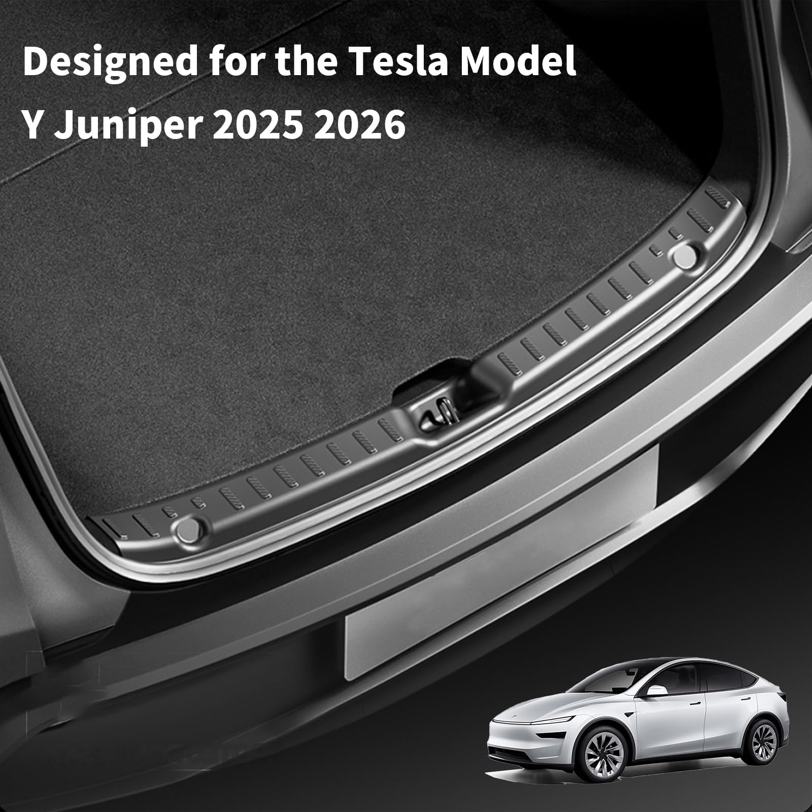 Amazon | Tesla Model Y Juniper アクセサリー - リアバンパーガード