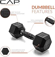 Vista 284 de CAP Barbell - Mancuerna recubierta Varias opciones de pares y conjuntos