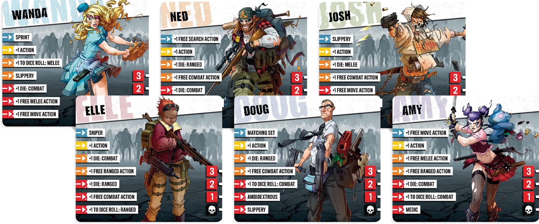 Asmodee - Cmon - ZOMBICIDE Saison 1-2ème Édition - Jeu de Société
