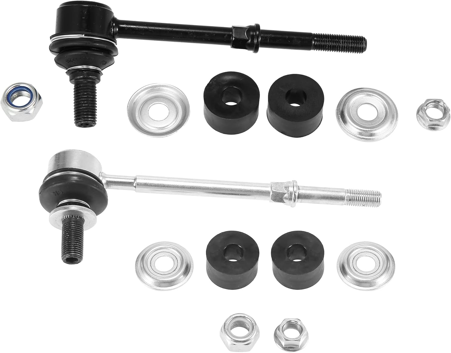 X AUTOHAUX 4pcs Front Rear Sway Bar Links K90681 K90619 Stabilizer Link Suspension for Toyota 4Runner 4882034020 4882035030 4883035020