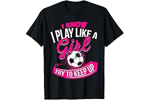 I Know I Play Like A Girl - Soccer T-Shirt