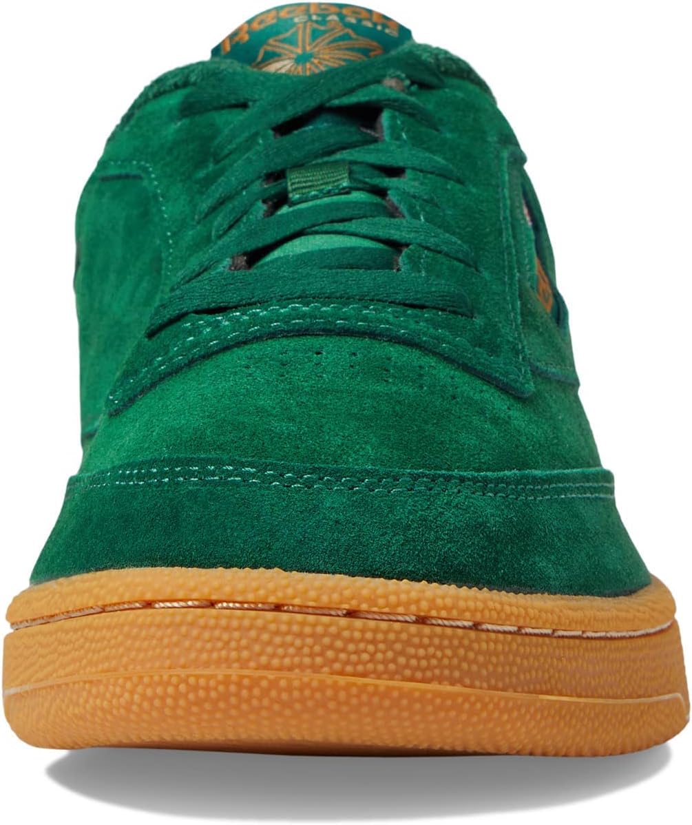 Reebok Men's Club C Sneaker, Dark Green/Wild Brown/Gum, 6.5 - Image 7
