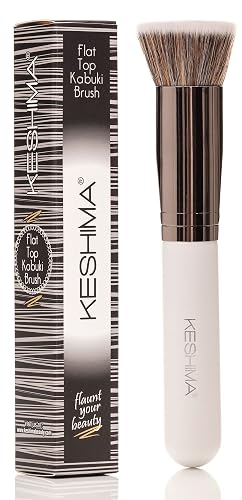 Keshima Flat Top Kabuki Foundation Brush