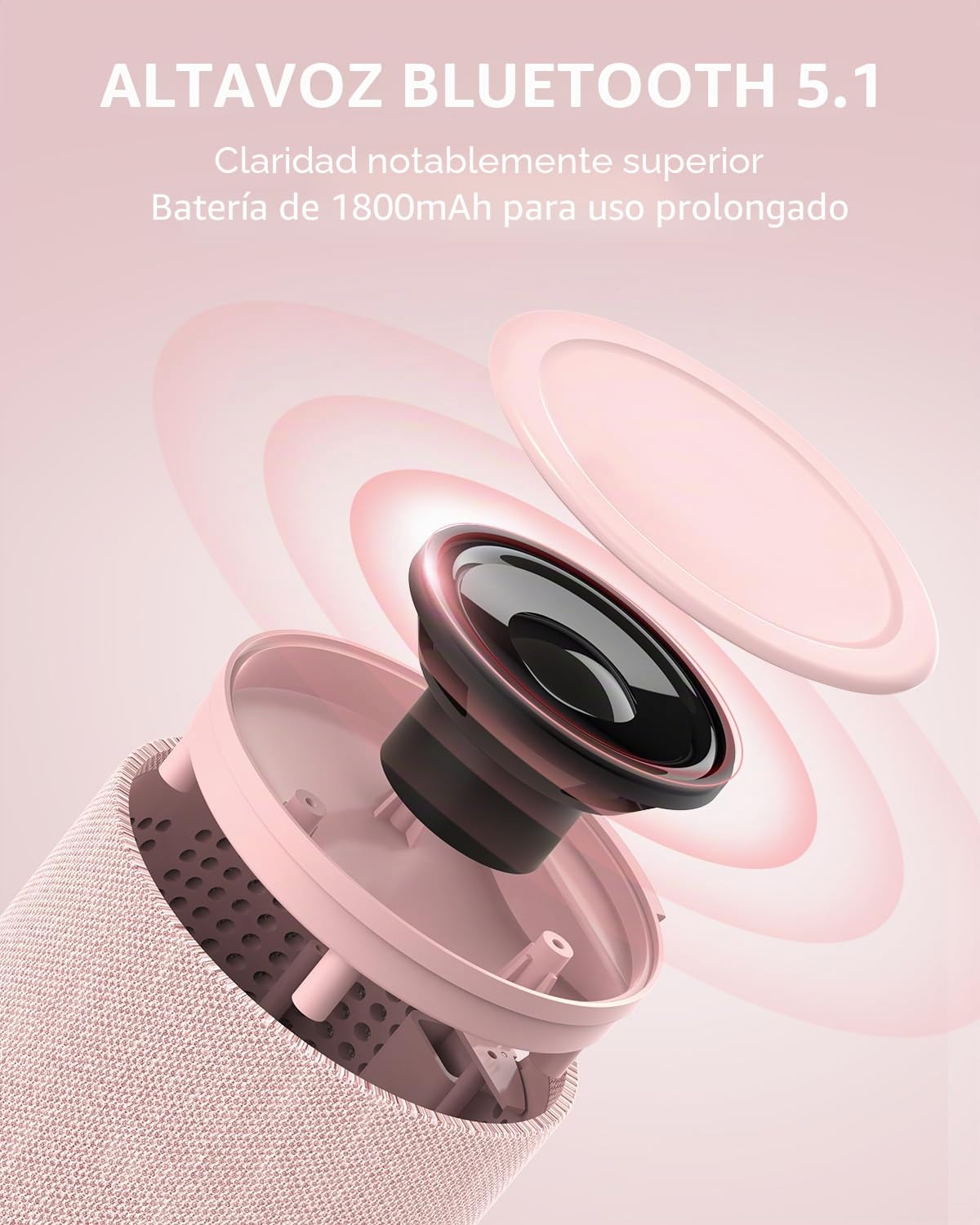 COLSUR Altavoz Bluetooth, Cargador Inalámbrico Magnético, Altavoz Inalámbrico Portátil con Luz Nocturna, Estación de Carga Inalámbrica 4 en 1 para iPhone 17/16/15/14/13/12 Series, AirPods Pro/4/3/2