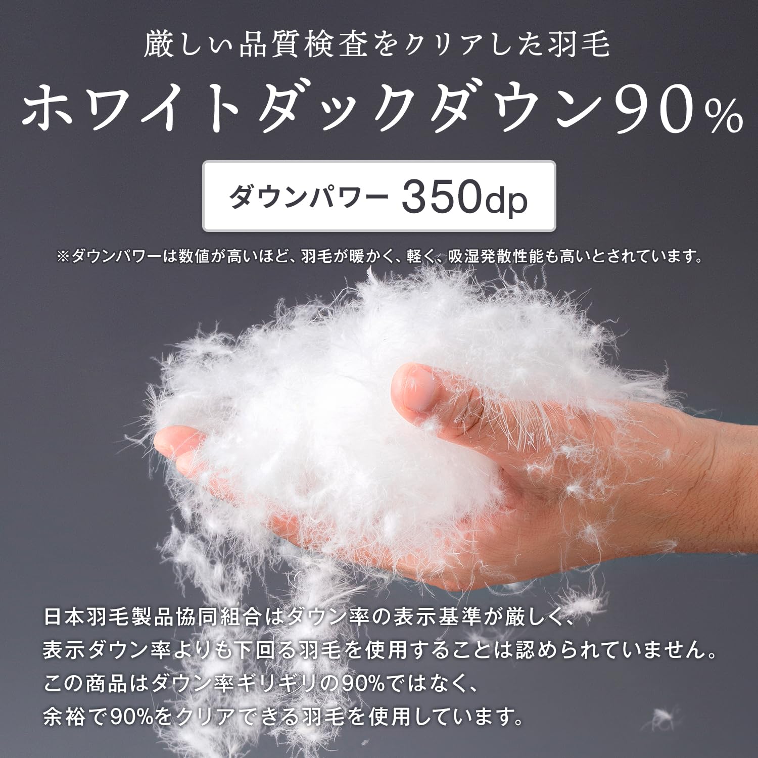 Amazon｜安眠工場 上質羽毛布団 2枚合せ(デュエット) ダブル【合掛1.1