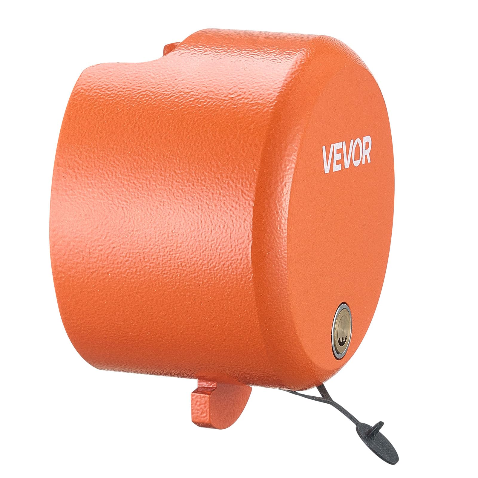 VEVOR Anhängerschloss, kompatibel mit 47,5 mm, 50,8 mm, 58,7 mm flachen Kugelkupplungen, Diebstahlsicherung mit 4 Schlüsseln, Sicherheitsschloss für Wohnmobile, Anhänger, Boote