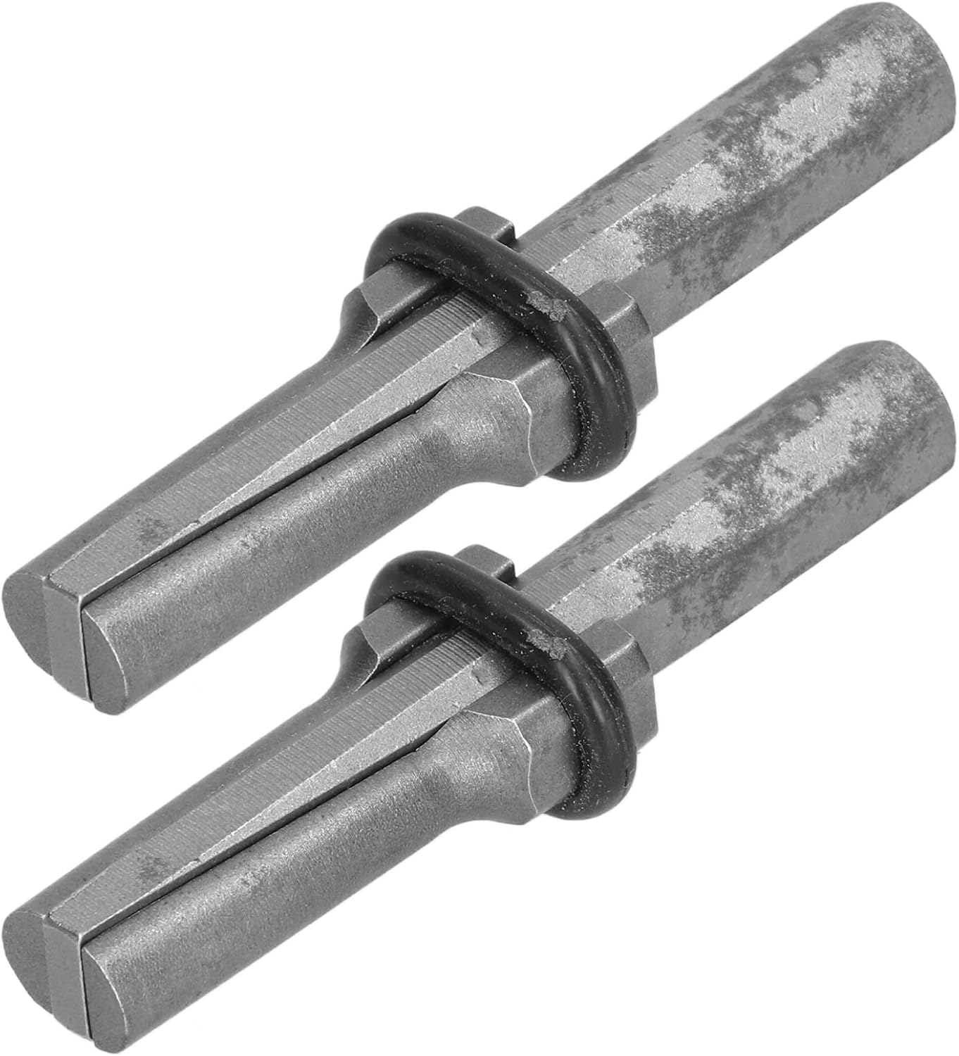 2 PCS 0.6 Inch Stone Splitter Wedge and Feather Shims, Stone Splitting Wedges, Stone Splitter tools for Concrete, Marble, Rock, Stone, Granite