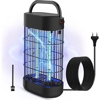 Insect Killer 18 W Electric Insect Killer 1800 V UV Lamp Fly Trap Effective Blankets 80 m  Indoor Insect Trap Mosquito Lamp Mosquito Trap for Bedroom Kitchen Office Patio