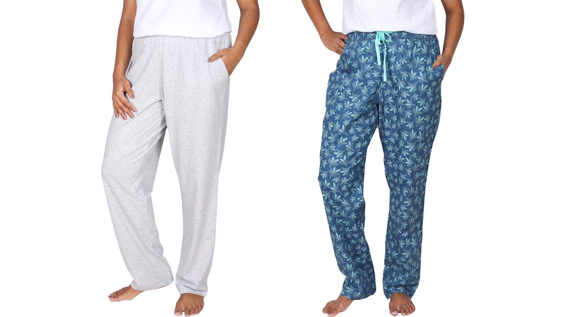Women's Pyjama Pants - Relaxed Fit Nightwear Bottoms | Soft Pyjamas with Pockets | Breathable & Comfortable Sleepwear for Women (S-2XL)-image-36