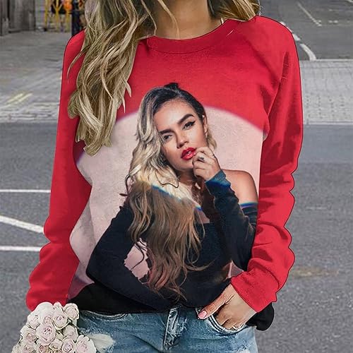 Miniatura 2 de PAPERBAGS Sweatshirt Womens Graphic Crewneck Long Sleeve Sweatshirts Casual Pullover Tops