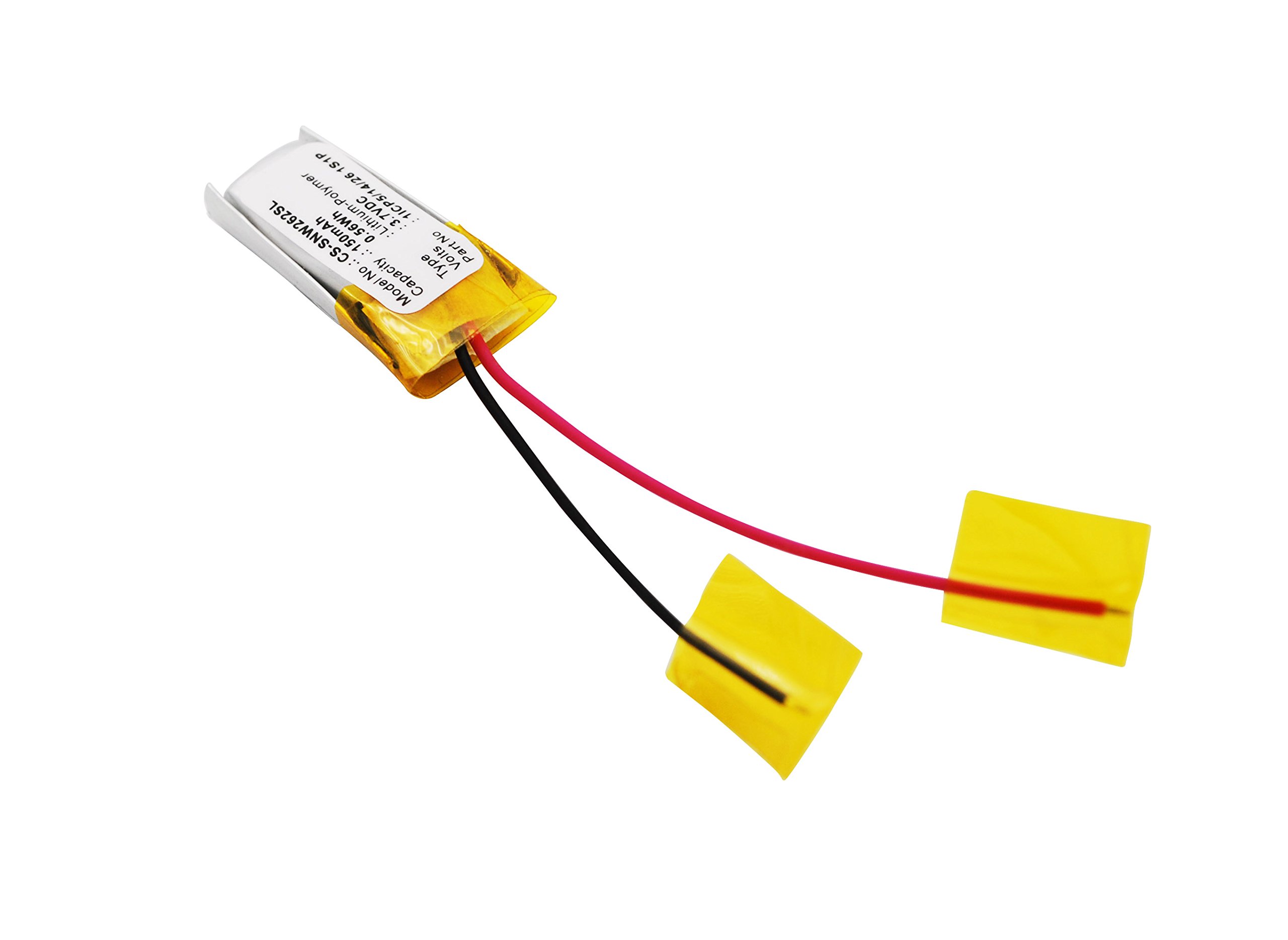 BORNMIO Replacement for Sony NWZ-W262 1ICP5 14 26 1S1P Battery