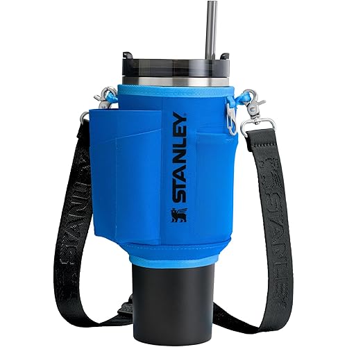 STANLEY All Day Quencher Carry All for 40 oz Tumbler with Handle | Crossbody Bag with Phone Holder Pocket, Card Sleeve & Detachable Strap | Water Bottle Carrier Bag | BPA-Free |