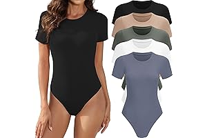 5 Pack Bodysuits for Women: Stylish Comfort for Any Occasion