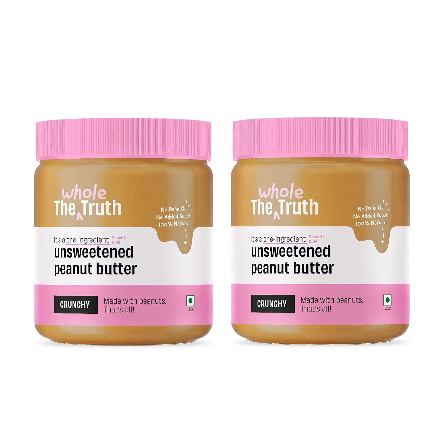The Whole Truth - Unsweetened Peanut Butter | Pack of 2 | 650 g | Creamy | No Artificial Sweeteners | Gluten Free | No Pre... - Review, Price and Buying Guide