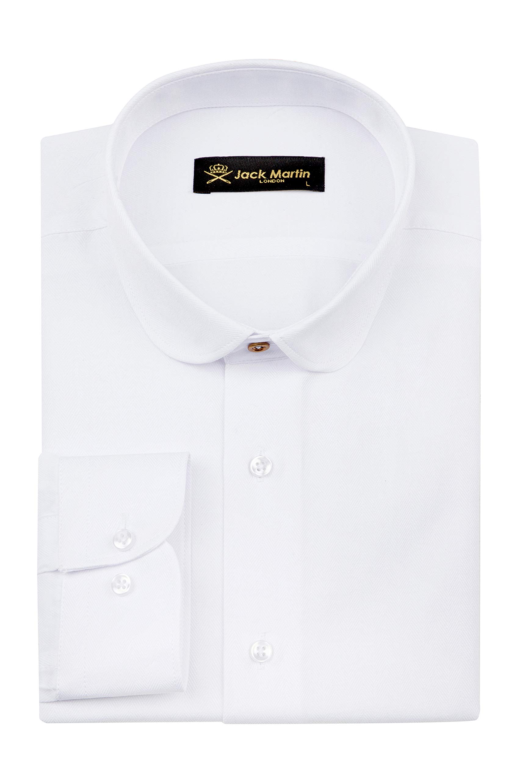 Penny Collar Shirts for Adult Men | Mens Button Down Long Sleeve Shirts | Mens Formal & Casual Shirts | Men Shirts Perfect for 1920s Blinders Fancy Dress Shirt