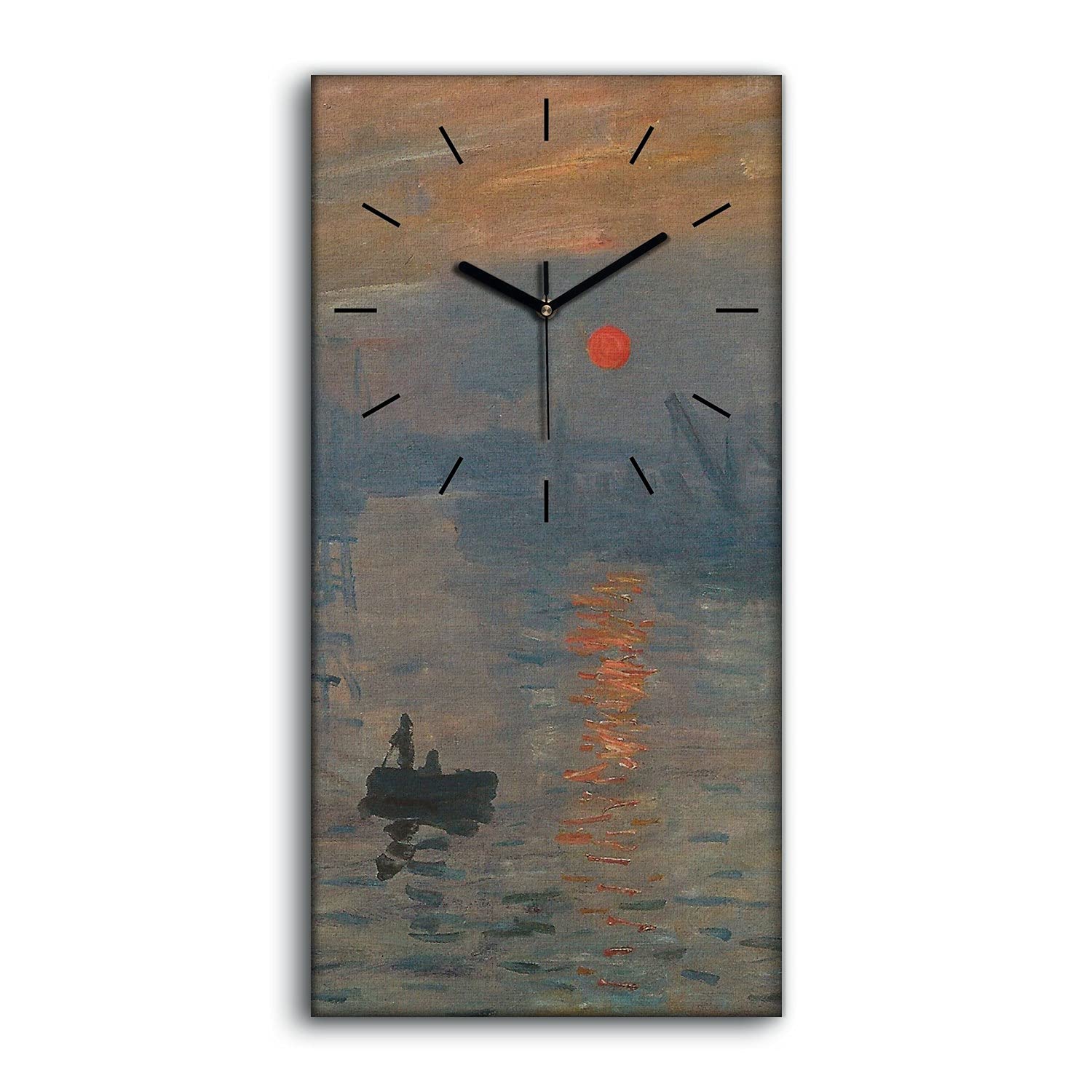 Horloge sur Toile Silencieuse Ne Pas Tic Tac pour Chambre