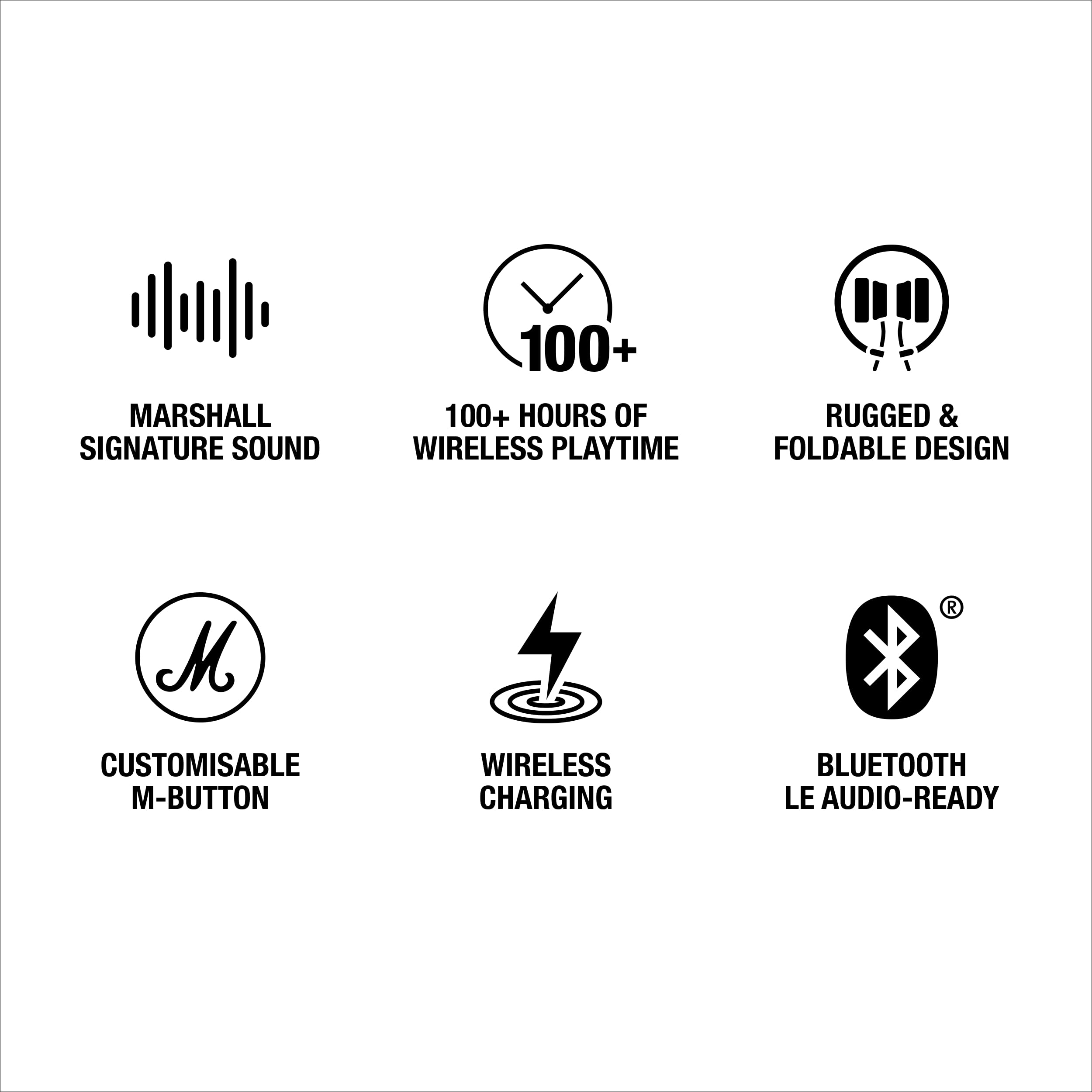 Marshall Major V - Cuffie wireless Bluetooth On-Ear, colore: Blu notte