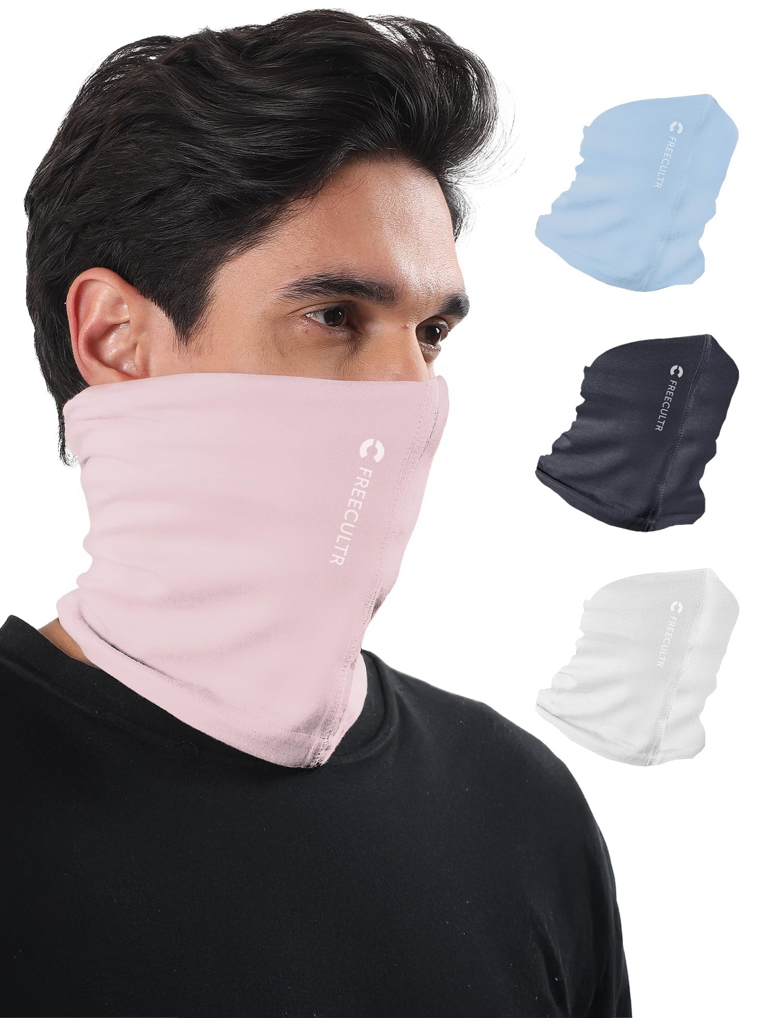 freecultr Unisex Bamboo Bandana – Antimicrobial, Ultra-Soft, Breathable, and Comfortable Fit. Multipurpose Headband and Face Mask for Dust Protection. 100% Try-On Guarantee.-picture-37
