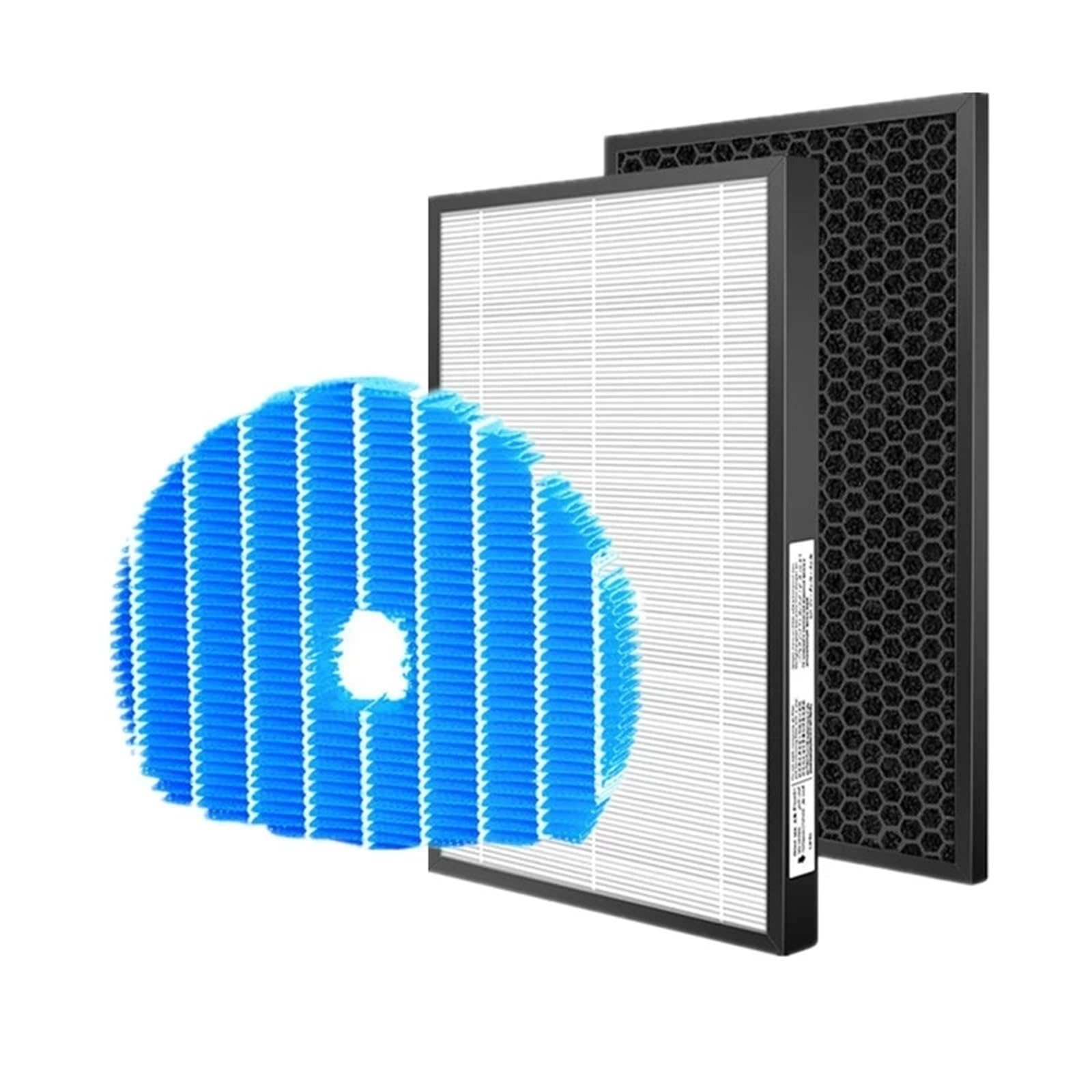 Ufitvxurdi One Color 1 Set (3Pcs) Fz-C100hfe Hepa Activated Carbon Filter Kc-850E-W/Kc-850Ew Air Purifier Filter