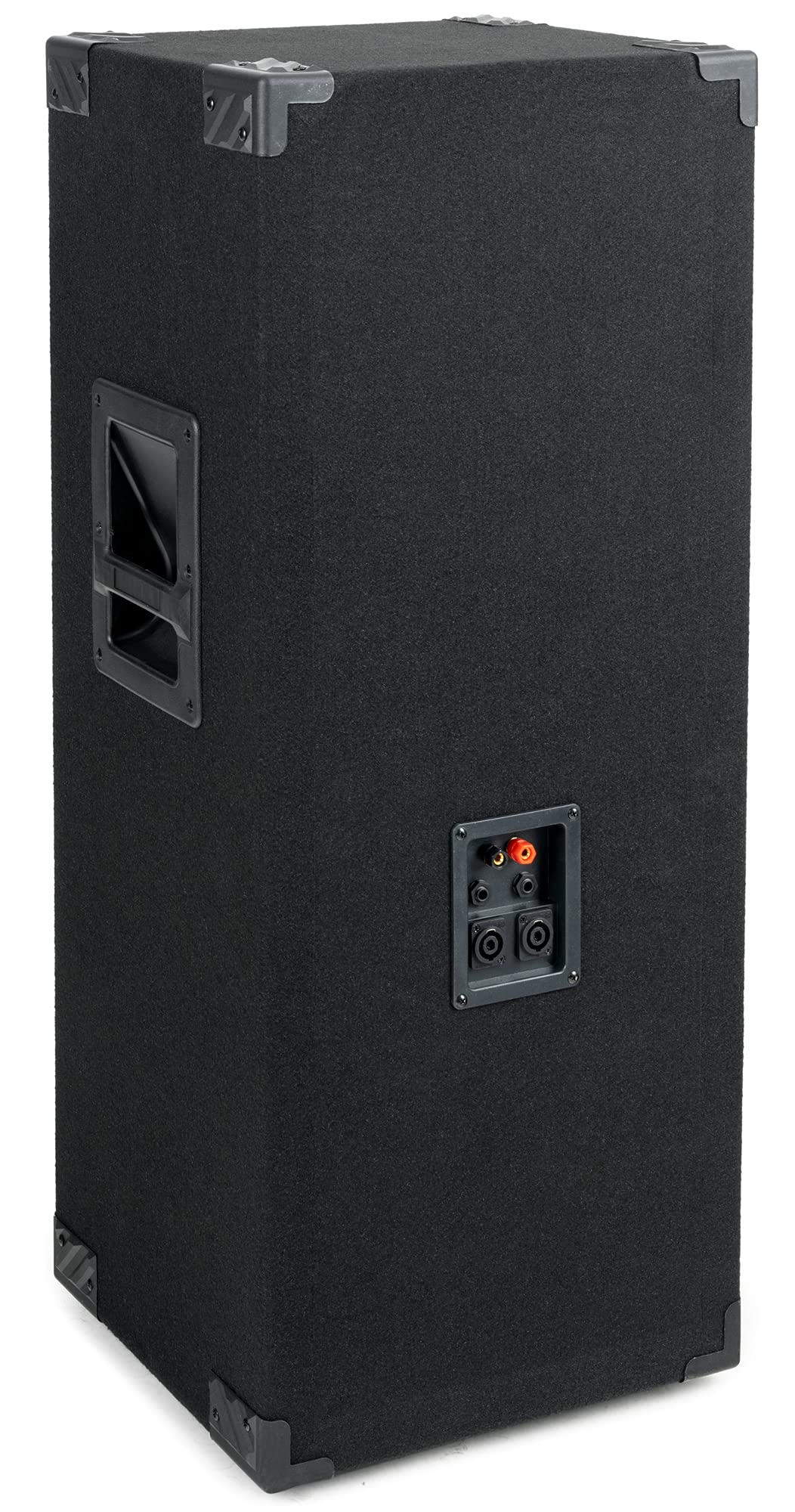 McGrey Paar DJ-2222 2-Etagen DJ PA Lautsprecher Box 2X 30cm (12“) Subwoofer 2000W (Passiv, 2-Wege System, Holzgehäuse)