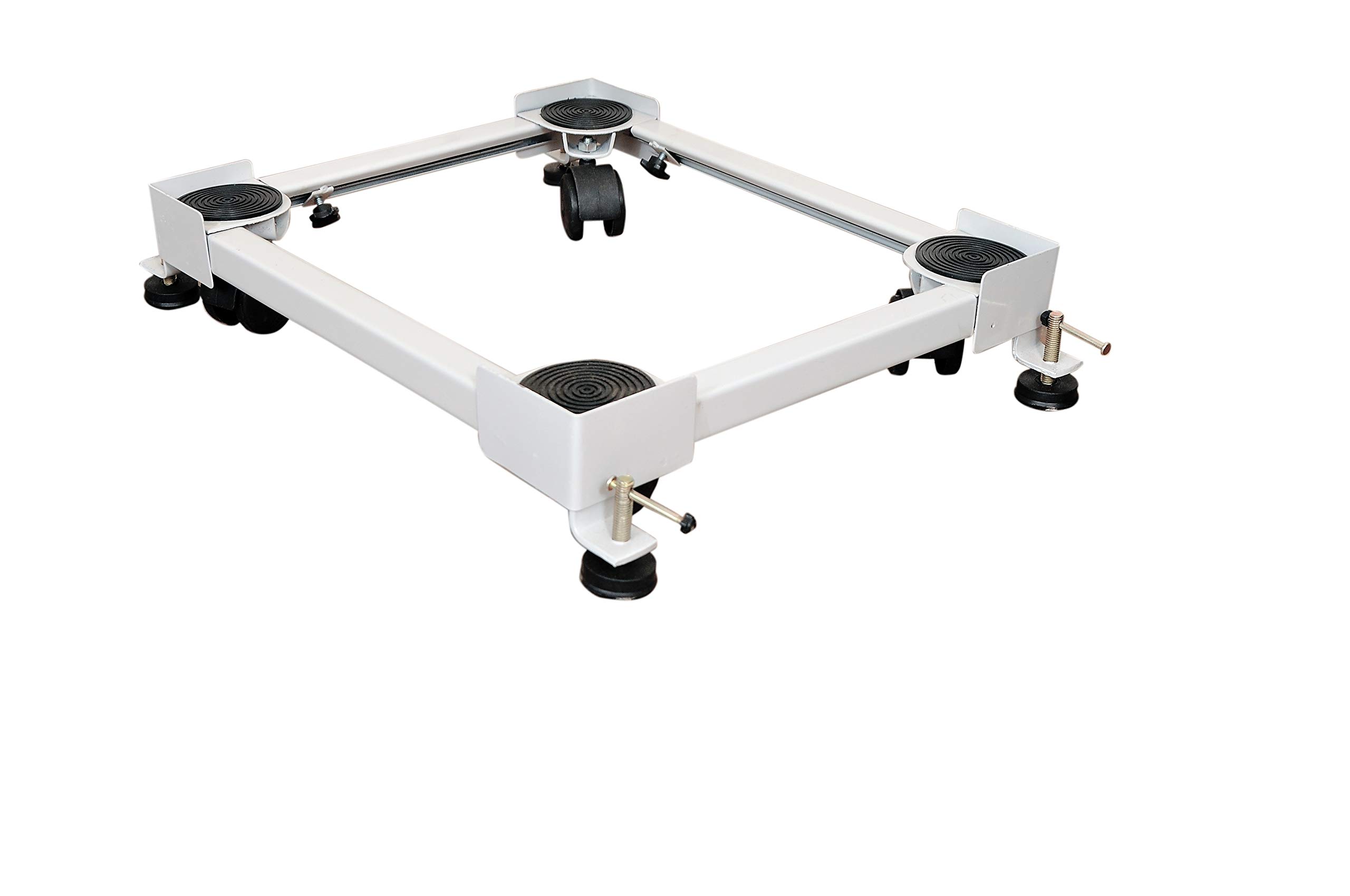 celeritas Heavy Duty Front Top Load Washing Machine Stand Trolley for Suitable from 5 kg up to 10 kg and (Cooler Refrigerator Fridge Stand (Spin Cap Free with Washing Machine Stand)